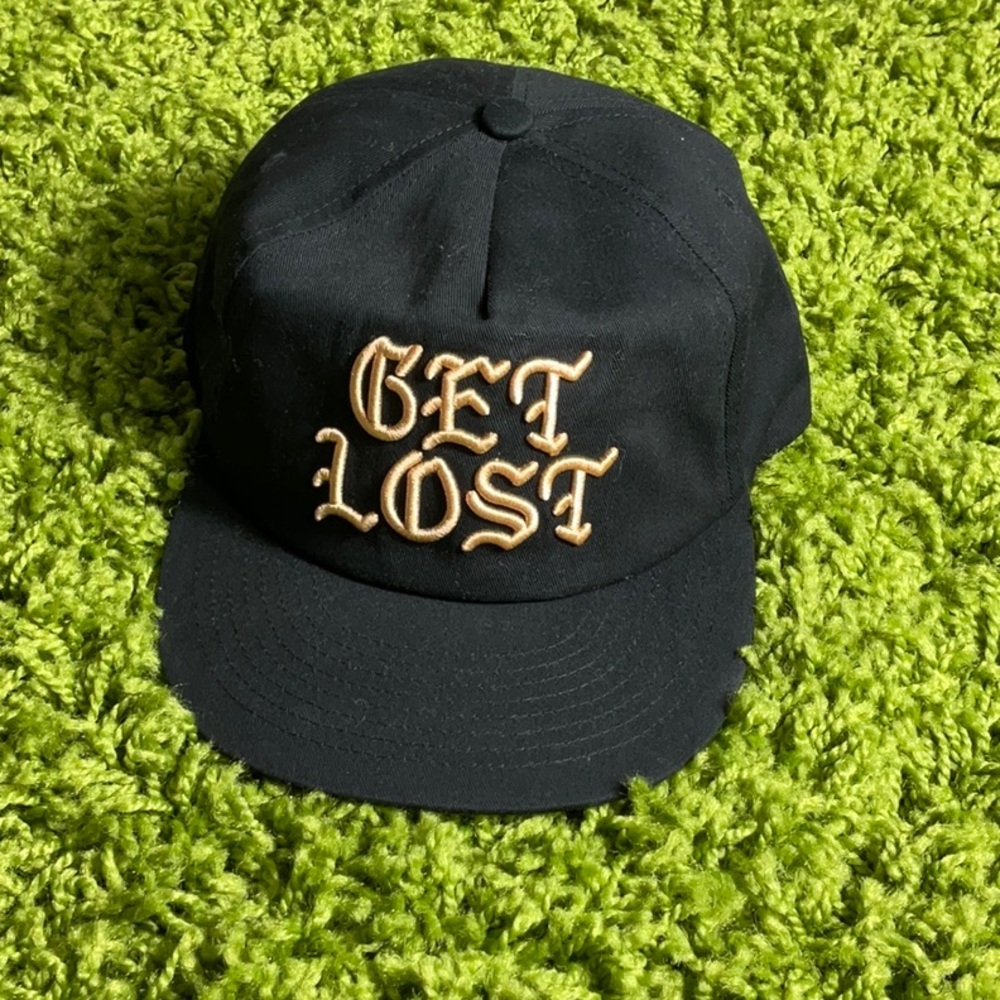 Indestructible “get lost” hat